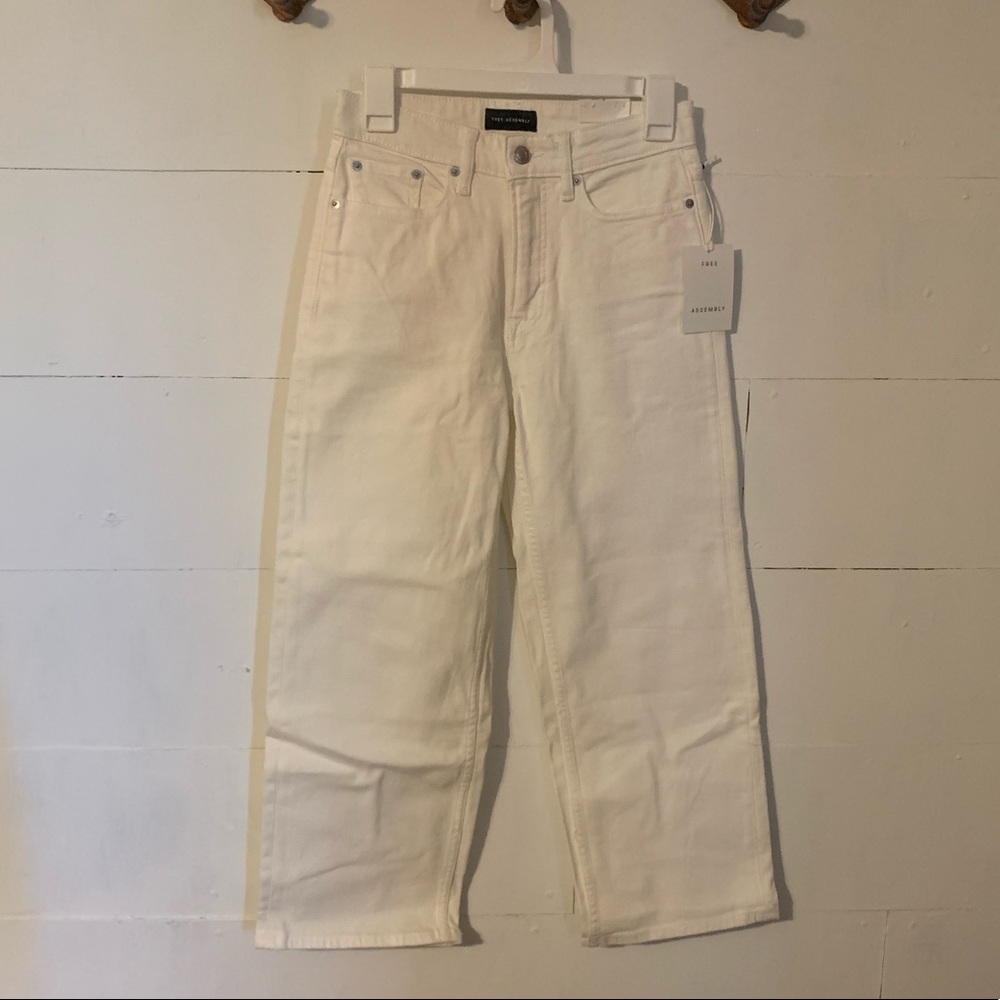 White jeans
